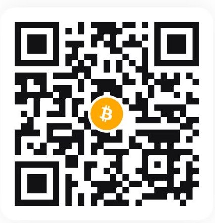 Bitcoin donation QR code